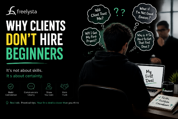 Before Clients Reject Beginners, Beginners Reject Themselves