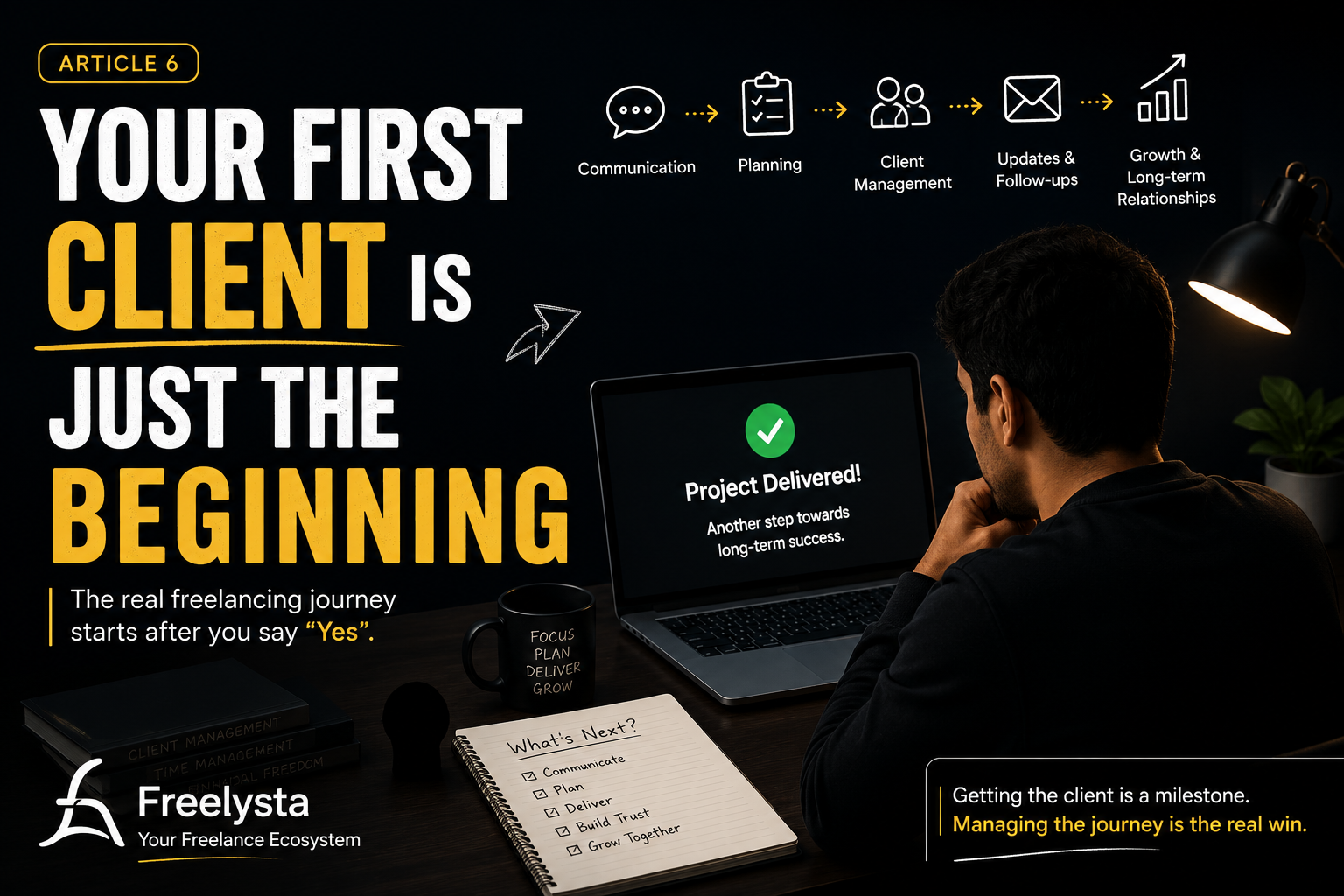 Your First Client Is Just the Beginning